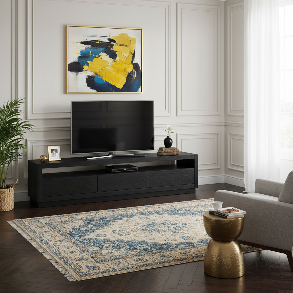 Quel meuble TV en bois massif choisir pour votre salon