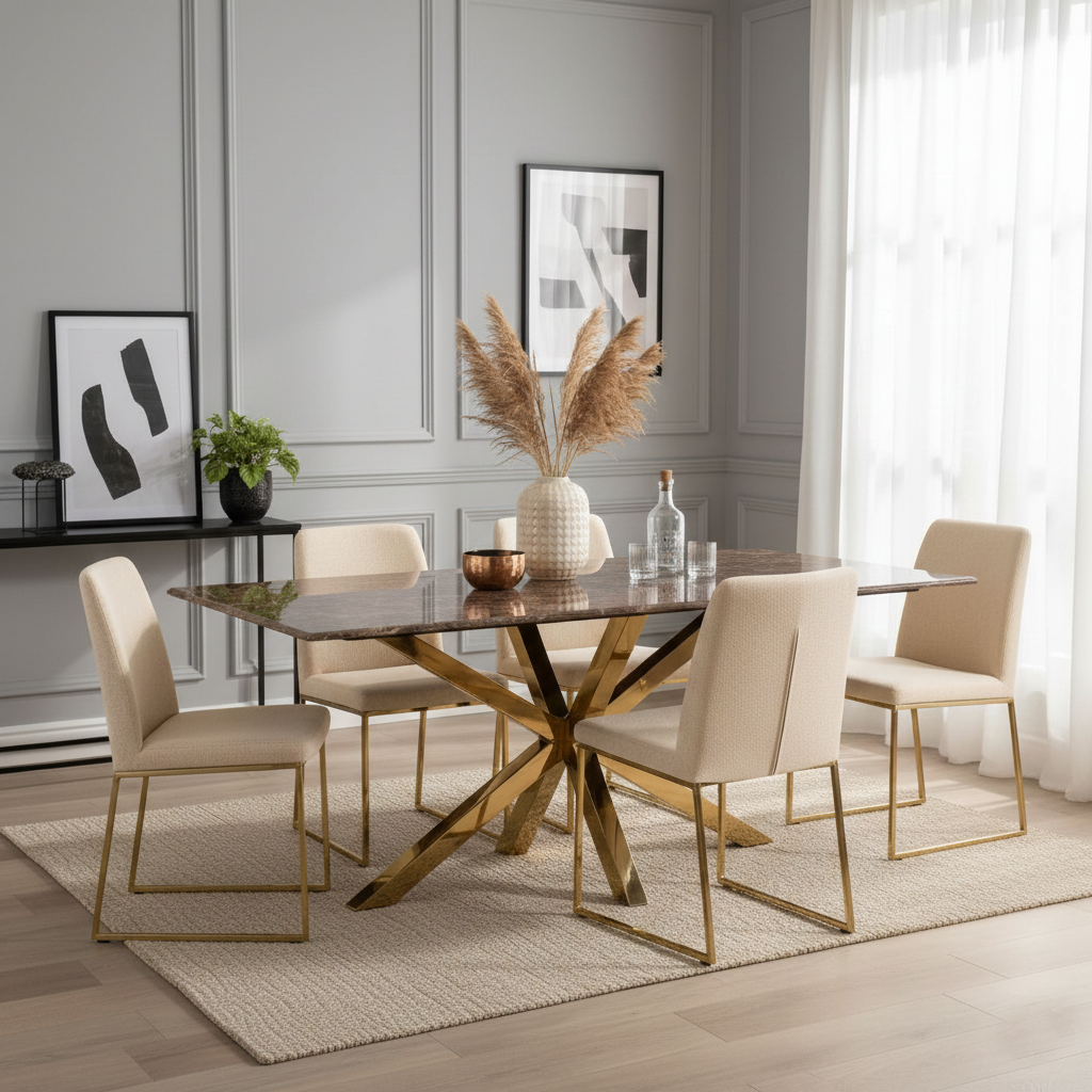 Table à manger en bois massif : comment choisir la bonne taille et forme