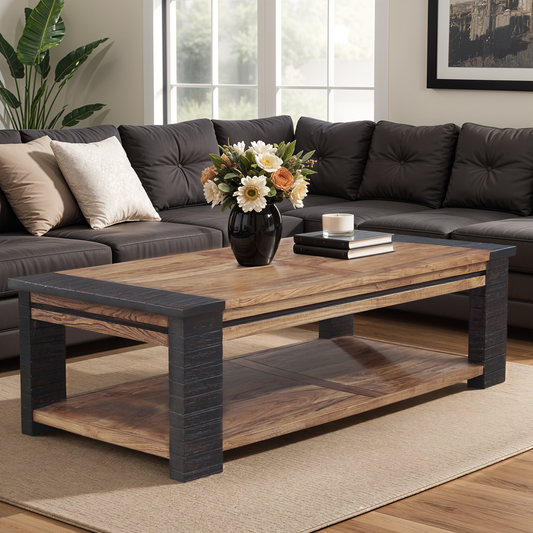 Mesa de centro rectangular | Acacia Moon