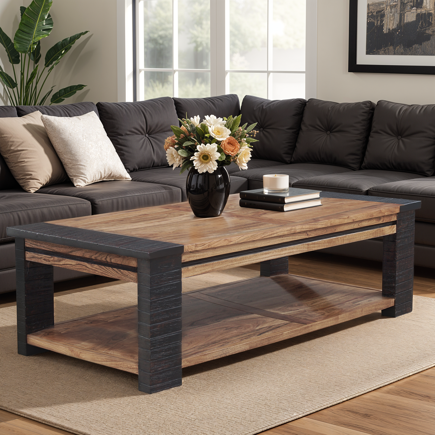 Table basse rectangulaire | Acacia Moon