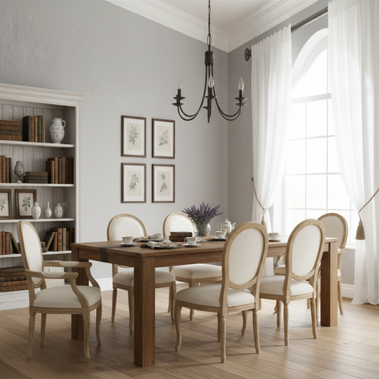 Table à manger rectangulaire 180 cm | Acacia Tatoo