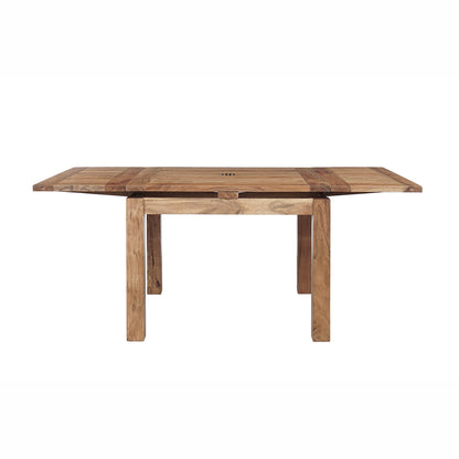 Table à manger carréé allonge 100 - Acacia Gordon