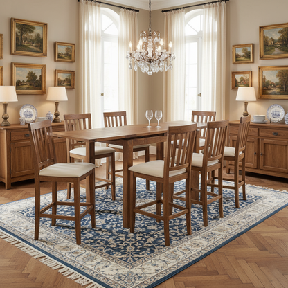 Table haute mange debout rectangulaire | Acacia Gordon