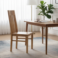 Chaise bois strié | Acacia Verone