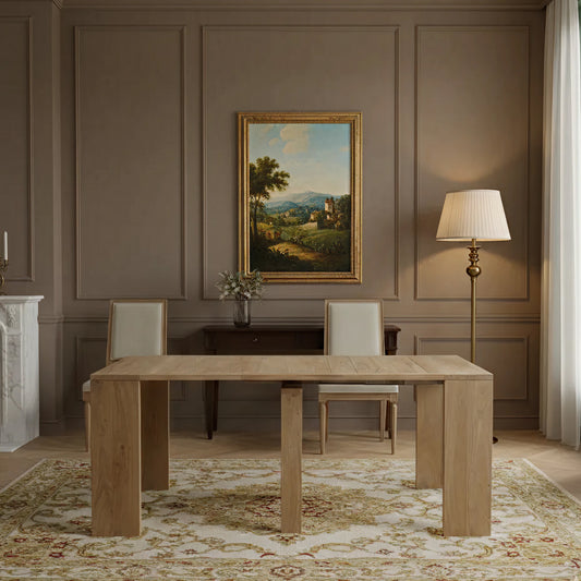 Console extensible naturelle | Acacia Katan