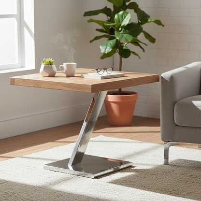 STAINLESS BOUT DE CANAPÉ Z PURE