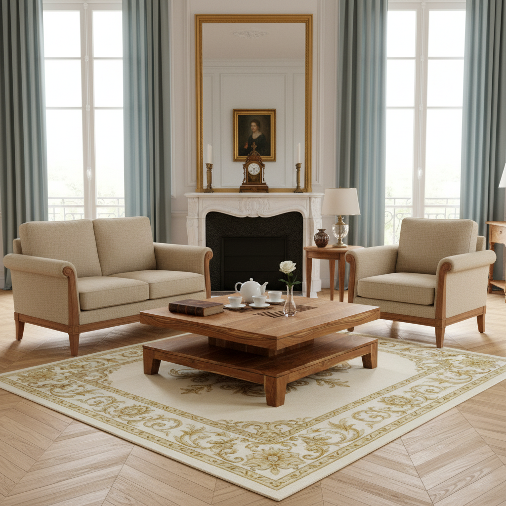 Mesa de centro quadrada | Acacia Kavish II