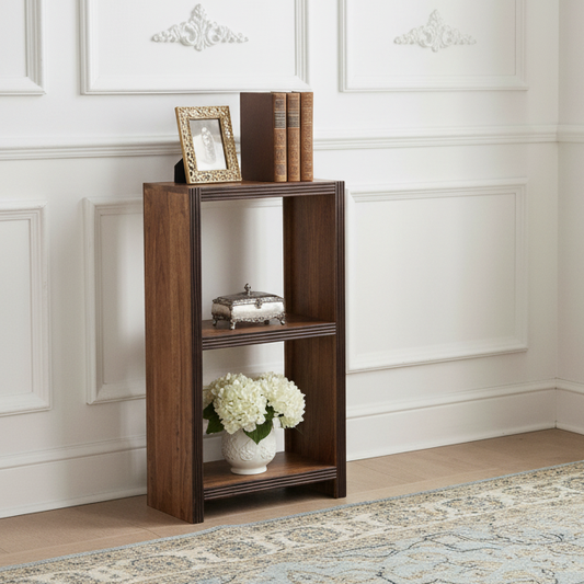 Estantería de 2 compartimentos de 100 cm de alto | Acacia Florence