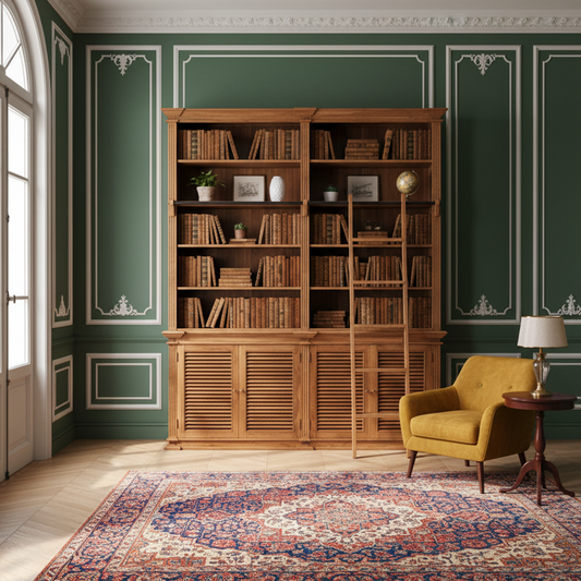 Bibliothèque échelle GM | Nadav | Acacia massif