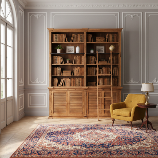 Bibliothèque échelle GM | Nadav | Acacia massif