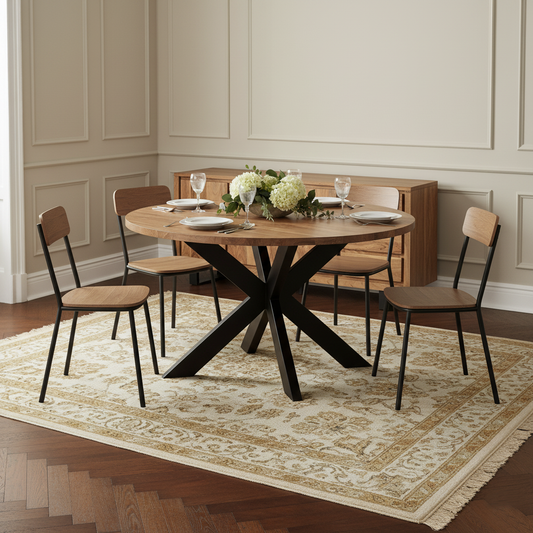 Table ronde 135 cm | Acacia Bunting