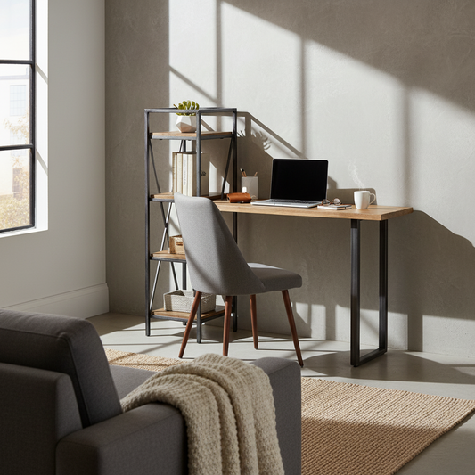 Bureau avec étagère | Mango Stockholm
