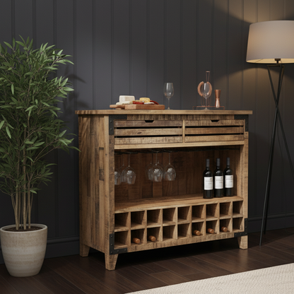 Mueble bar de 2 cajones | Mango Farm II