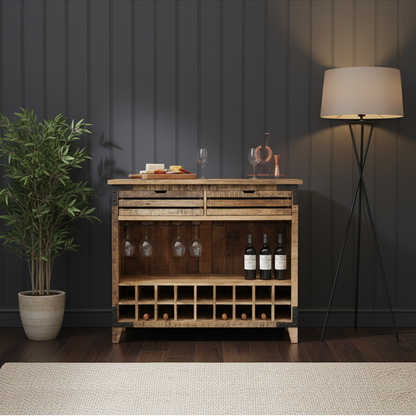 Mueble bar de 2 cajones | Mango Farm II