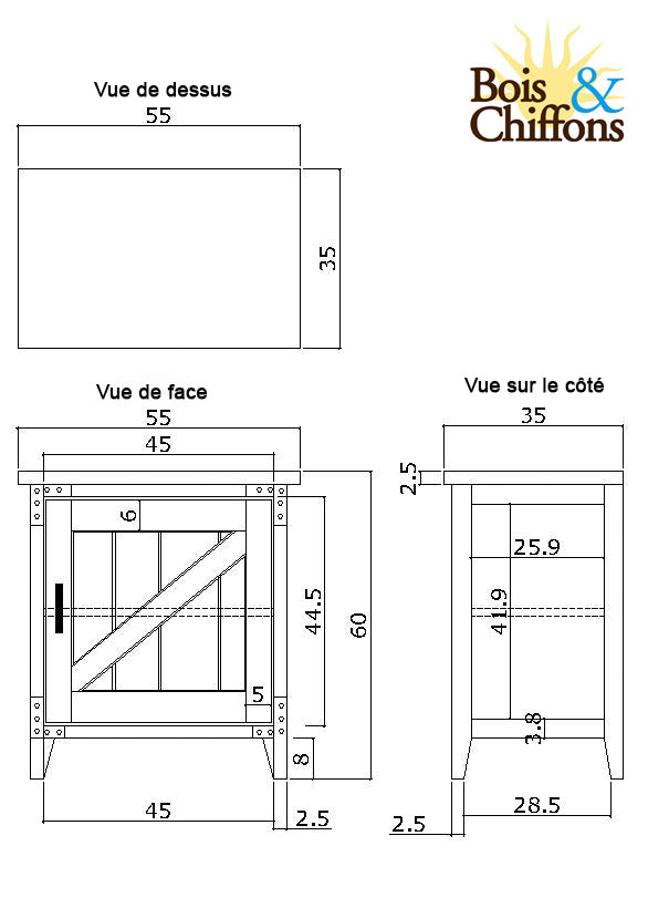 Chevet gauche | Manguier Farm II