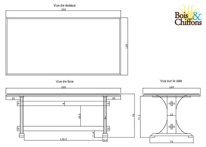 Table a manger | Manguier Pondicherry