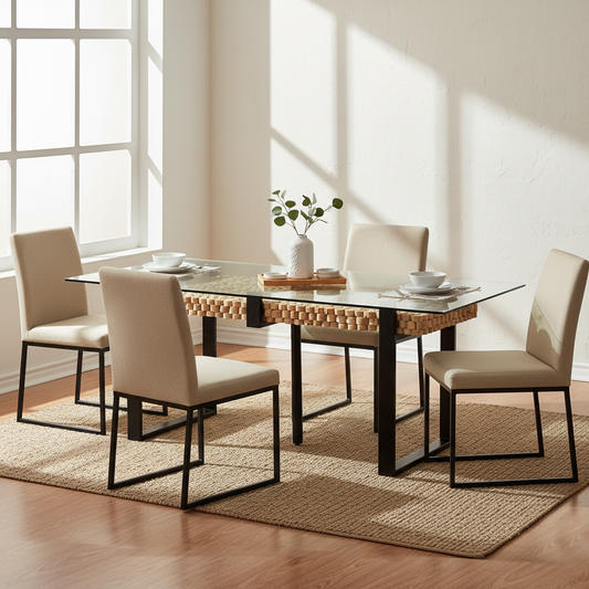 Table rectangulaire 220 cm | Acacia Sirin