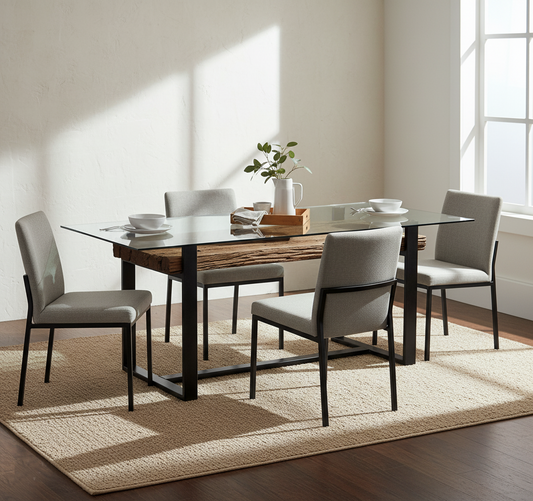 Mesa de madera reciclada de 200 cm | Madera reciclada Sufa