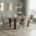 Mesa de Jantar Oval com Pernas 3/4 | Acacia Arad