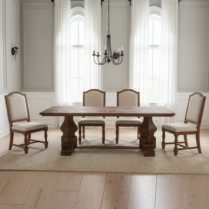 Mesa de comedor de 213 cm | Madera de Mango Kama