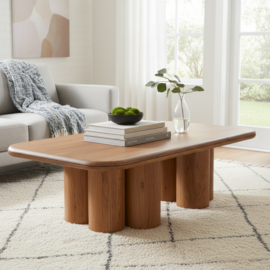 Mesa de centro de 140 cm | Acacia Maglan