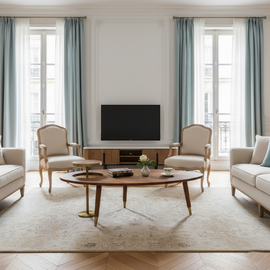 Mesa de centro ovalada Kensington | MERCANA