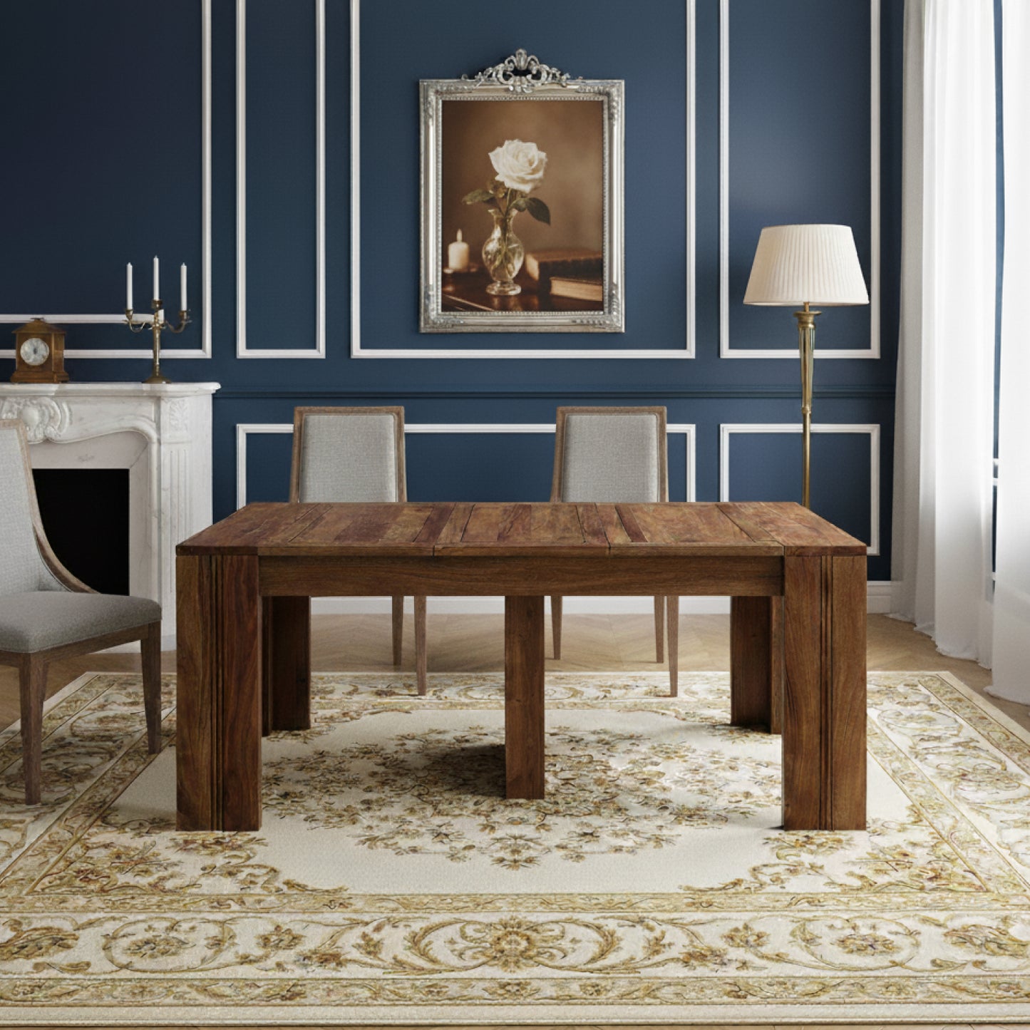 Console extensible miel | Acacia Katan