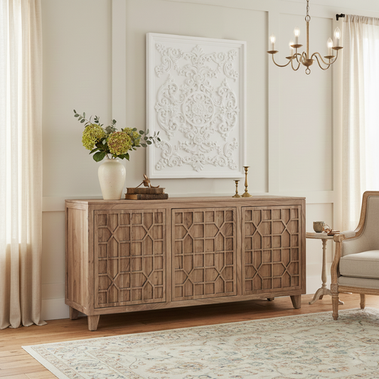 Aparador de 3 portas | Acacia Punjab-II