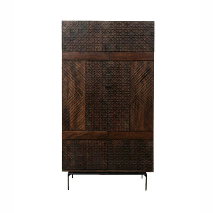 Mueble bar contemporáneo con 2 puertas