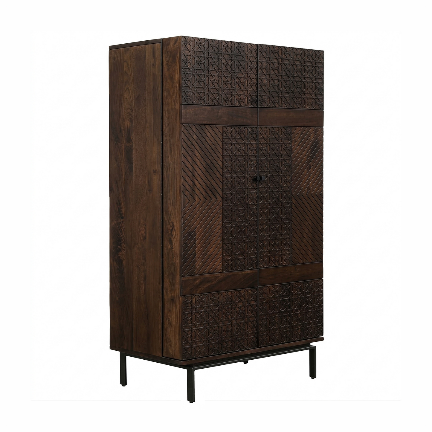 Mueble bar contemporáneo con 2 puertas