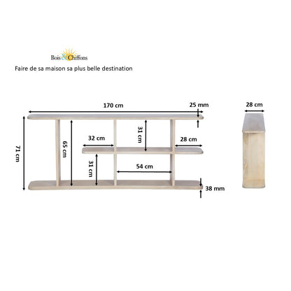 Etagère basse ouverte  | Ariel II