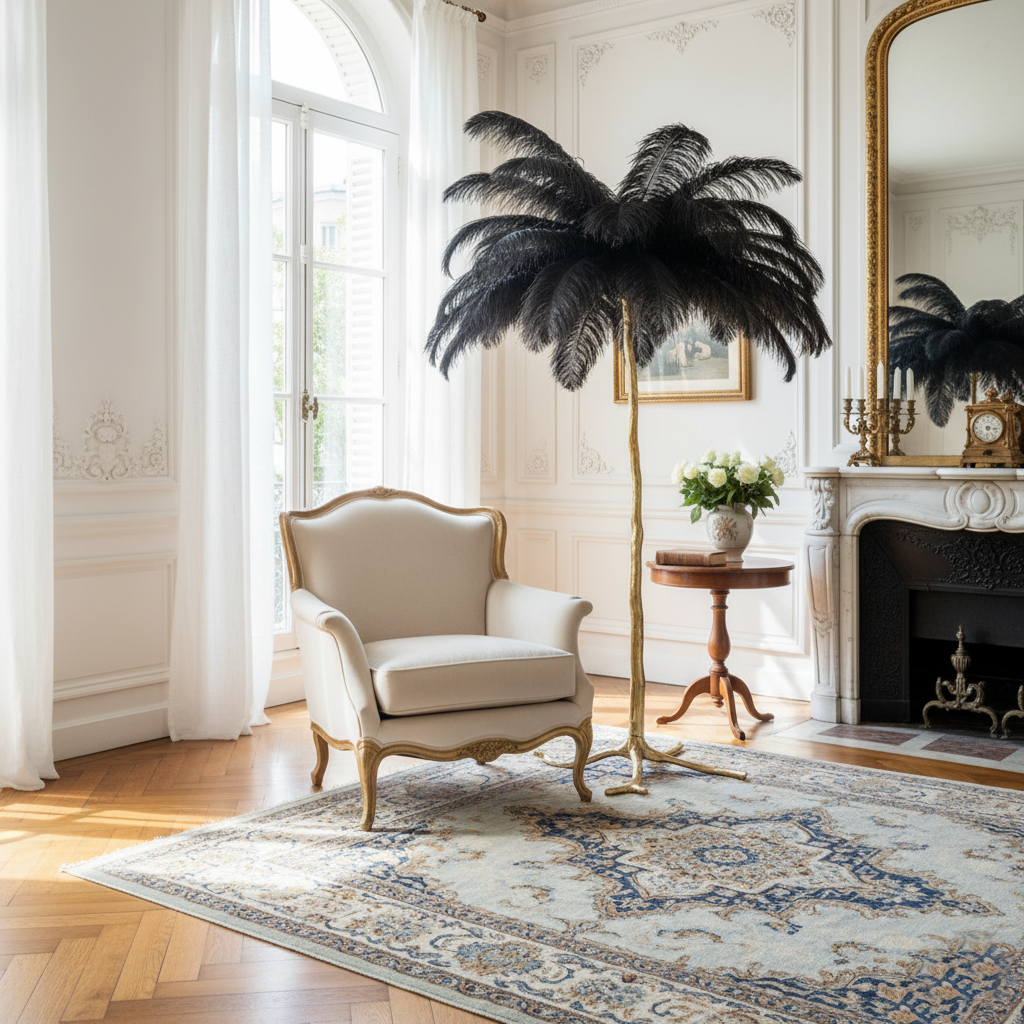 Lampadaire Noir | Burlesque