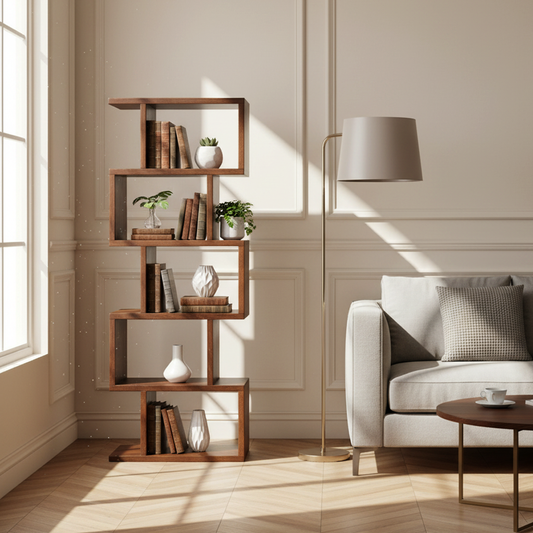 Estante Grande | Madeira de Manga | Alan