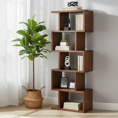 Bibliothèque Grande | Bois de manguier | Alan