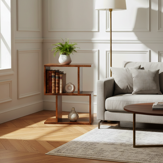 Estante pequena | Madeira de manga | Alan