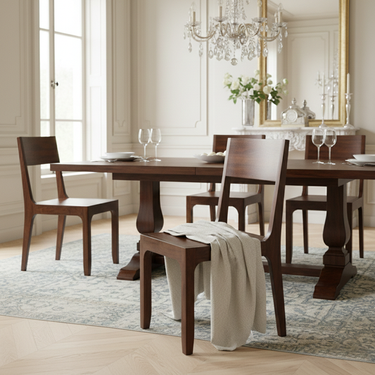 Chaise exotique marron | Acacia Arad II