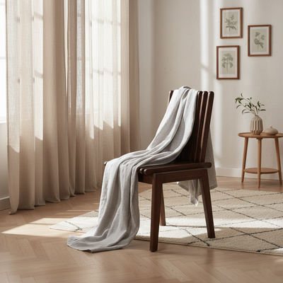 Chaise-tabouret en bois massif manguier | Moscow