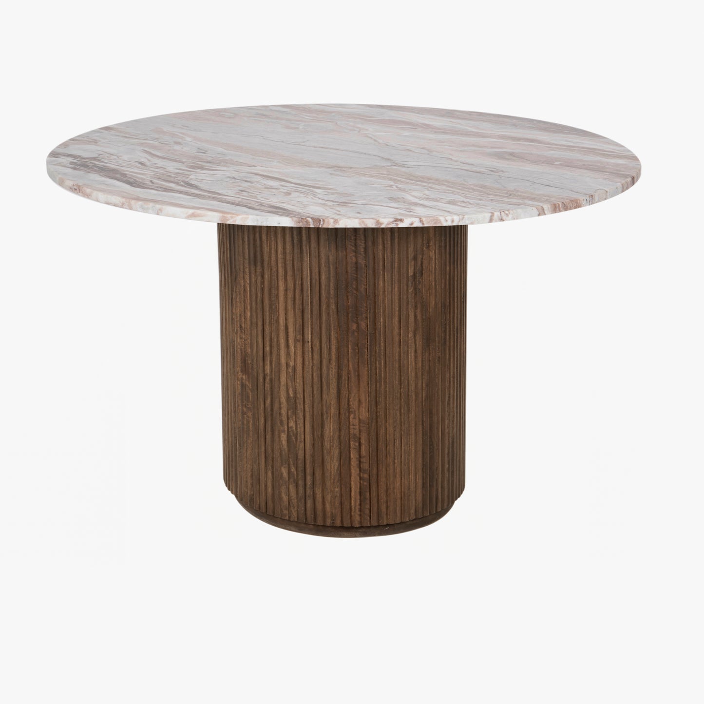 Bouts de canapé plateau marbre | Manguier Kfir III