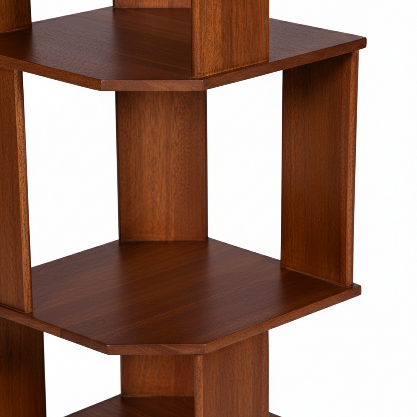 Bibliothèque Destructuree Châtaignier | Bois de manguier | Aranya