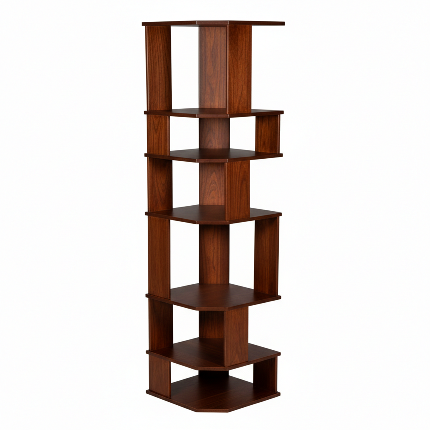 Bibliothèque Destructuree Châtaignier | Bois de manguier | Aranya