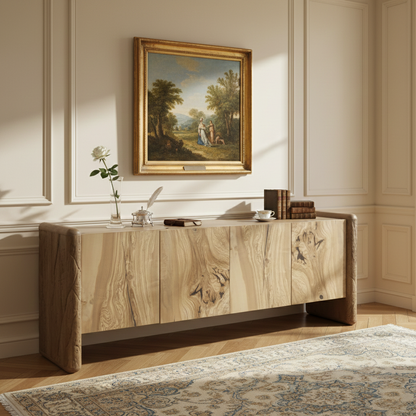 Buffet 4 portes | Bois d'manguier | Aragon