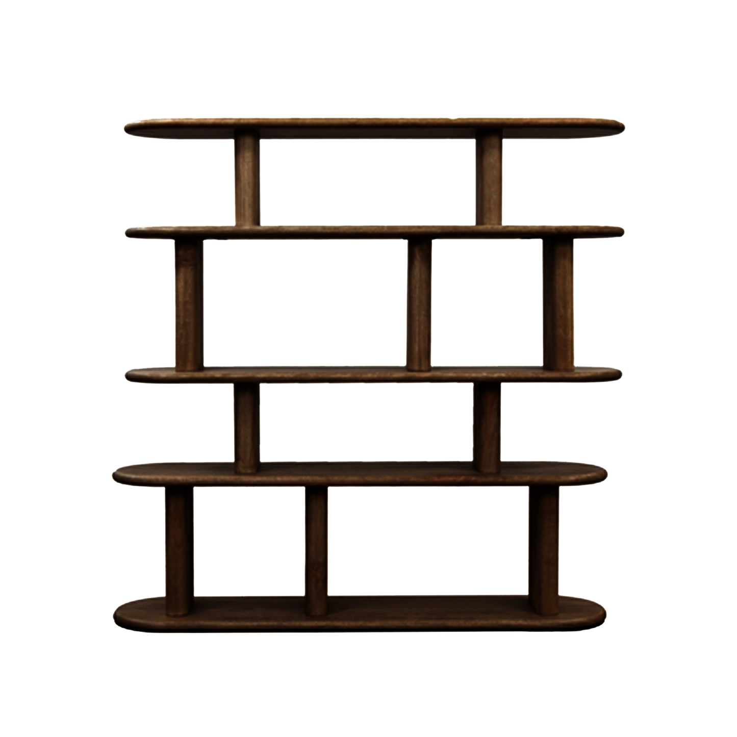 Etagère avec 4 etagère ouverte | Brun | Organic