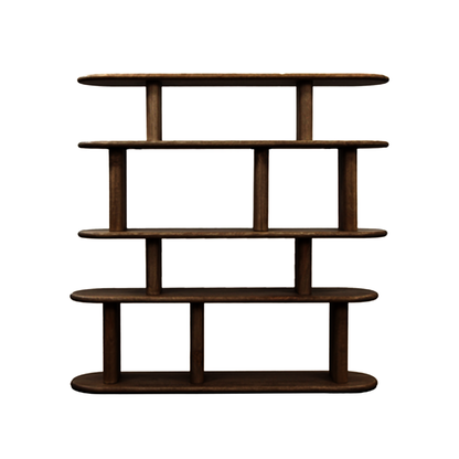 Etagère avec 4 etagère ouverte | Brun | Organic