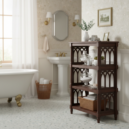 Etagere 4 niveaux | Acacia Elegance