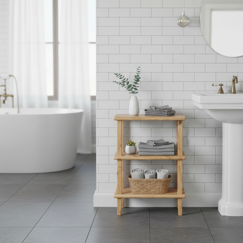 Etagere 3 niveaux | Acacia Stanton