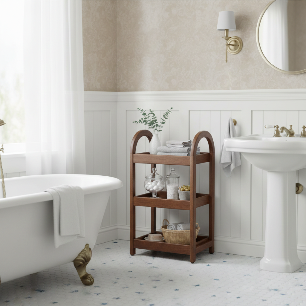 Etagere plateaux 3 niveaux | Acacia Arch