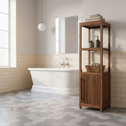 Mueble de TV asimétrico con 1 puerta | Mango Sculture