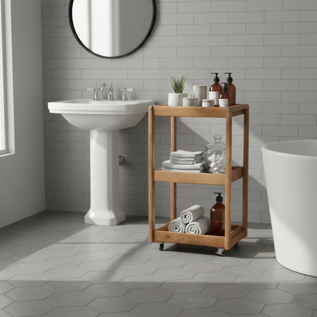 Petit étagère 3 niveaux | Manguier Eruco