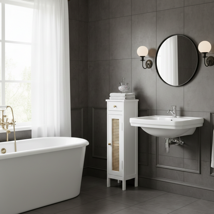 Mueble de TV asimétrico con 1 puerta | Mango Sculture