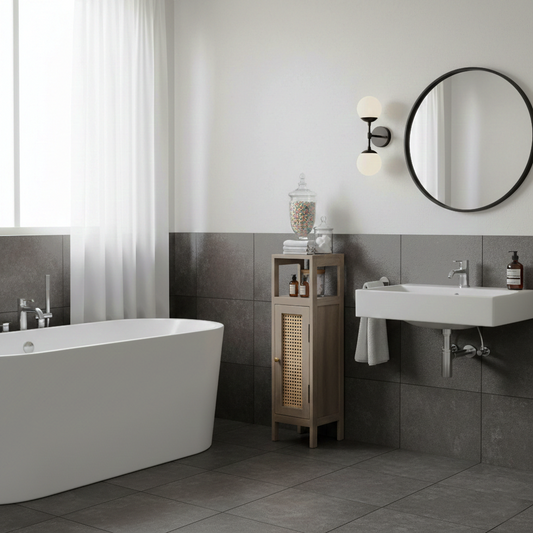 Móvel de TV assimétrico com 1 porta | Mango Sculture